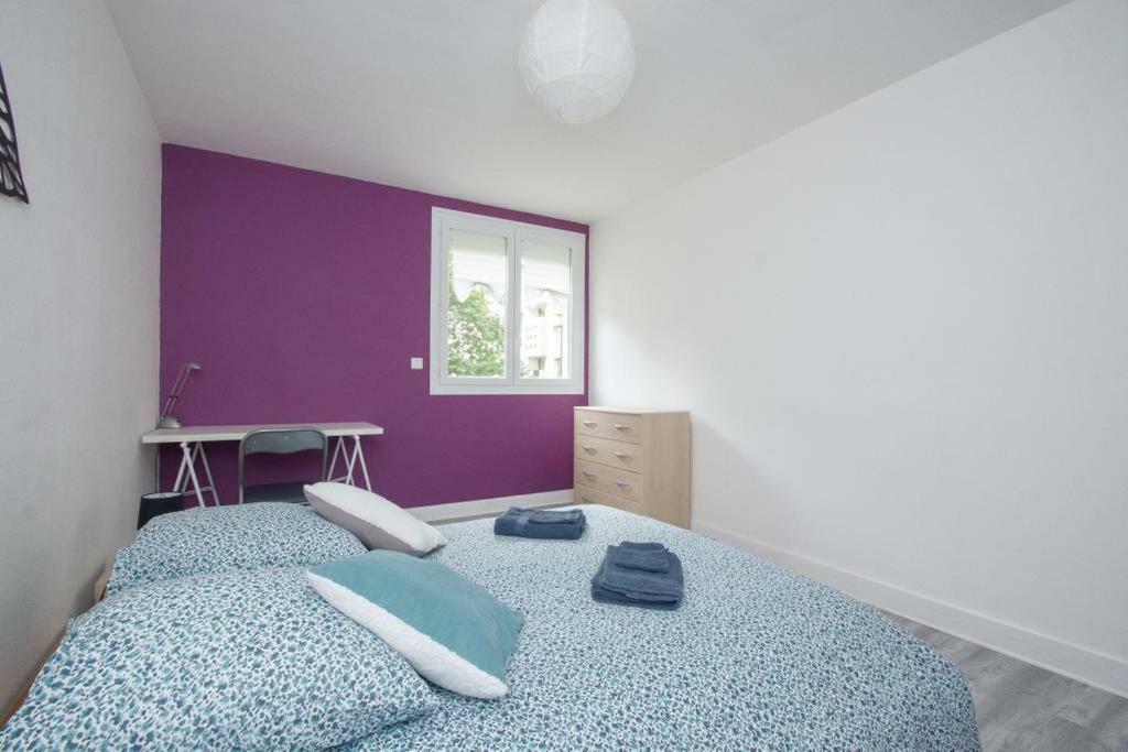 Appartement 2 Chambres - Parking Prive Rennes Exteriör bild